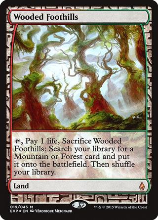 Wooded Foothills (Khans of Tarkir)